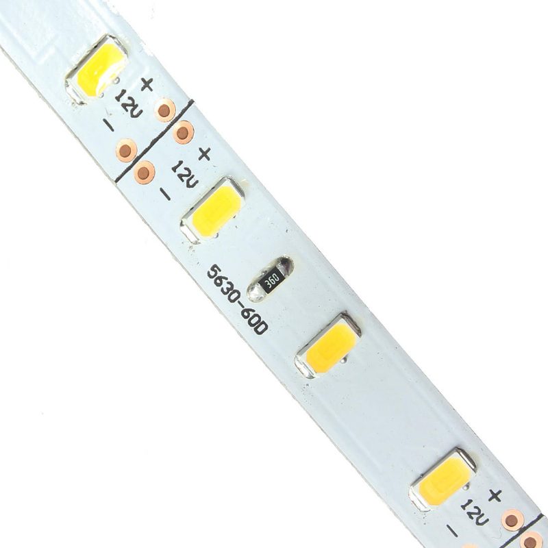 2 Db 5m Meleg Fehér 5630 Smd Nem Vízálló 300 Led Szalagos Lámpa Otthoni Dc12v