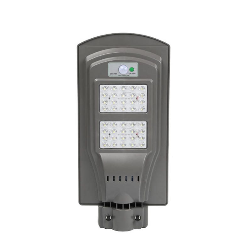 20w 40w 60w Led Solar Pir Mozgásaktivált Érzékelő Wall Street Light Kültéri Lámpa