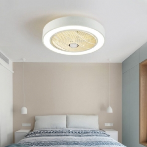 220v 50cm Led Mennyezeti Ventilátor Lámpa App Bt Távirányító 3 Színben Szabályozható 3 Sebességes Szél Beltéri Hálószobához