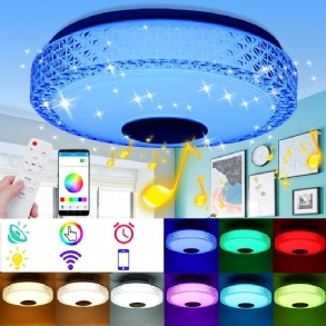 220v Rgb Led Zene Mennyezeti Lámpa Szabályozható Bluetooth App+távirányító Konyha Hálószoba