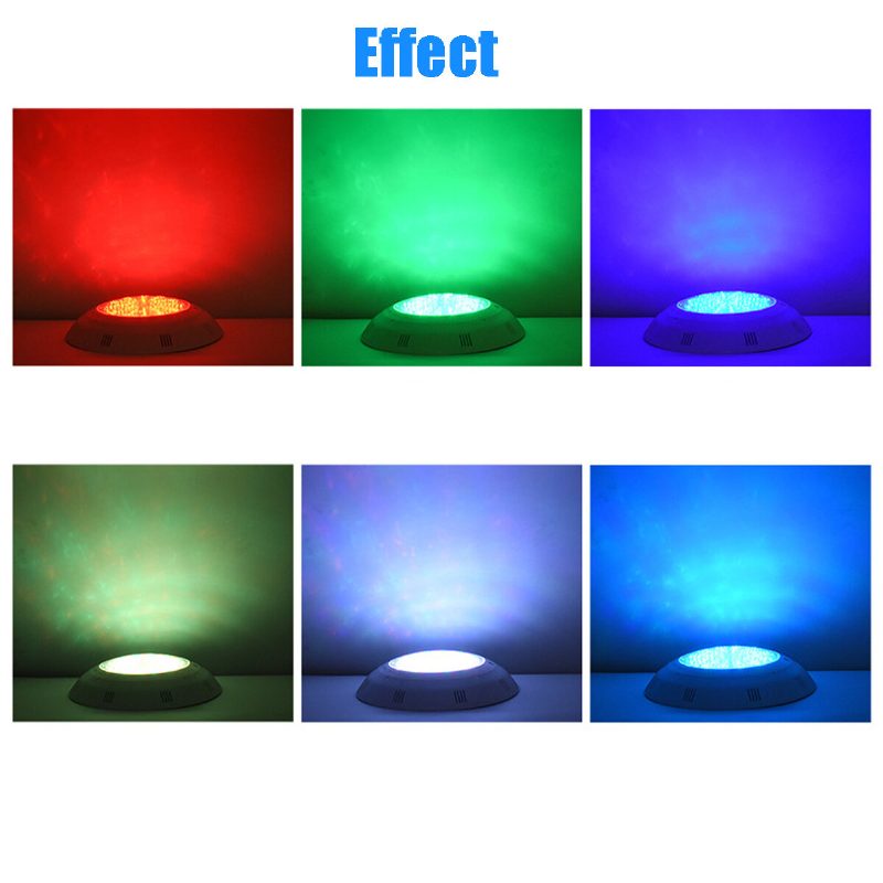 24w/36w 12v Úszómedence Világítás Rgb Led Izzó Víz Alatti Dekorlámpák Távirányítóval Ip68