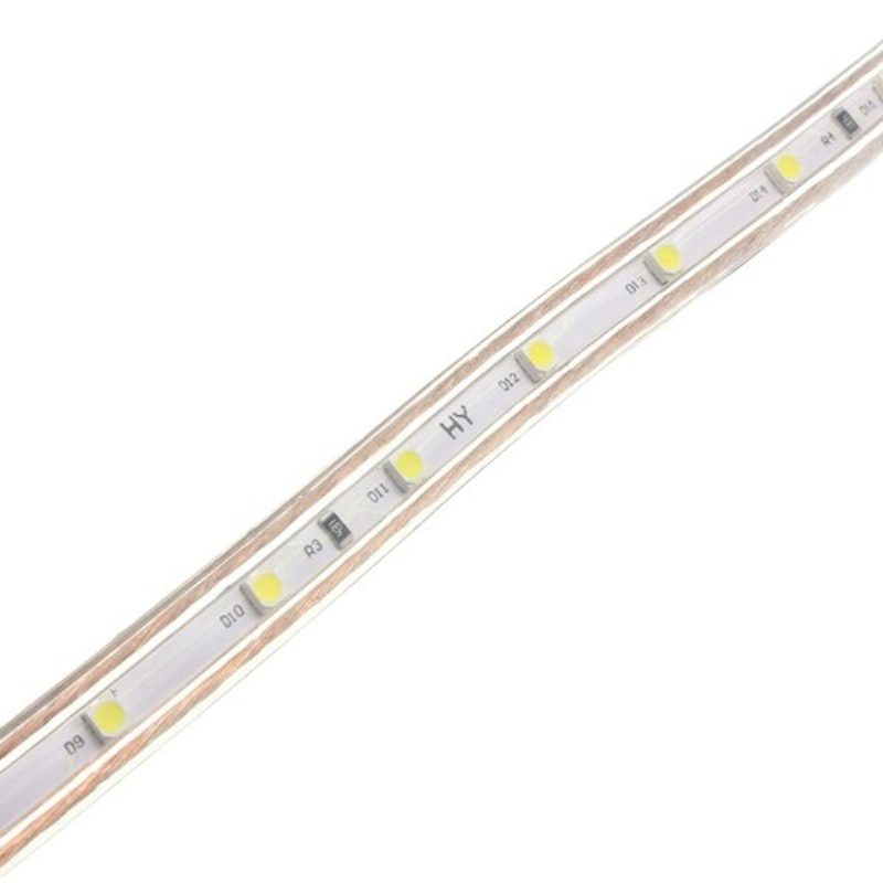 2m 7w Vízálló Ip67 Smd 3528 120 Led Szalagkötél Könnyű Karácsonyi Parti Kültéri Ac 220v