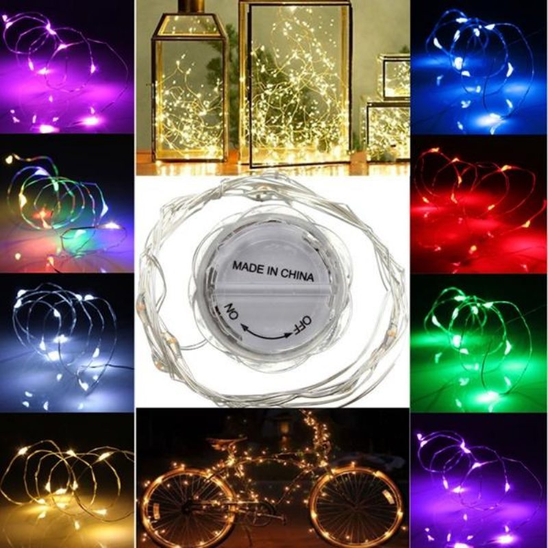 2m Led String Fairy Waterproof Petals Light Party Lámpa Xmas Tree Esküvői Dekor