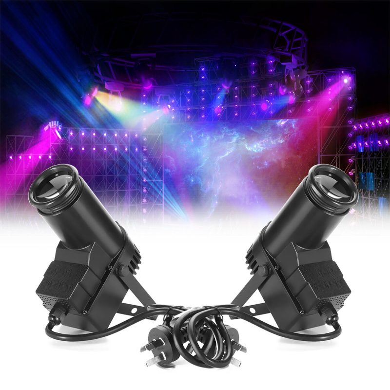 30 W Rgbw Led Dmx512 Stage Light Pinspot Beam Spotlámpa 6 Csatornás Dj Disco Party Ktv-hez