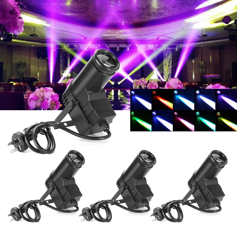 30 W Rgbw Led Dmx512 Stage Light Pinspot Beam Spotlámpa 6 Csatornás Dj Disco Party Ktv-hez