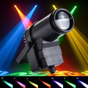 30 W Rgbw Led Dmx512 Stage Light Pinspot Beam Spotlámpa 6 Csatornás Dj Disco Party Ktv-hez