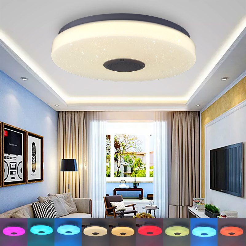 33 cm-es Led-es Mennyezeti Lámpák Színes Downlight Lámpa Smart Control Bluetooth Wifi App Home