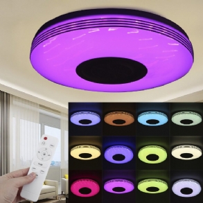 36 cm-es Bluetooth Wifi Led Mennyezeti Lámpa Rgb Zenei Hangszóró Szabályozható App Távirányító