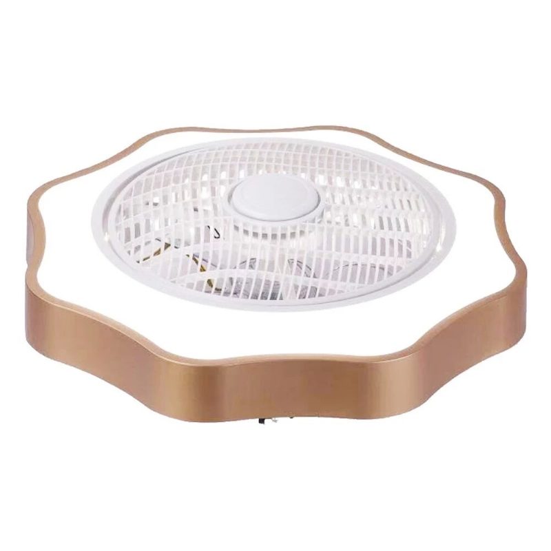 36w 110/220v Mennyezeti Ventilátor Világítással Led Világítás Fokozatmentesen Szabályozható Szélsebességű Távirányító Elem Nélkül Modern Led Lámpa Hálószoba Nappali Étkezőbe