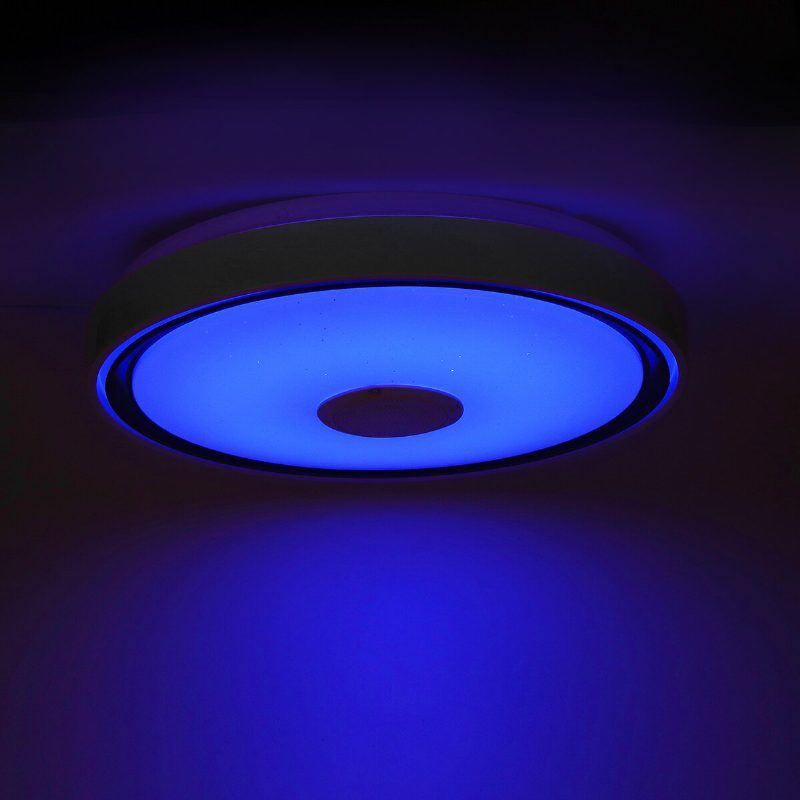 36w/60w 110/220v 40cm Led Rgb Zene Mennyezeti Lámpa Wifi App Távirányító Otthoni Hálószoba Intelligens