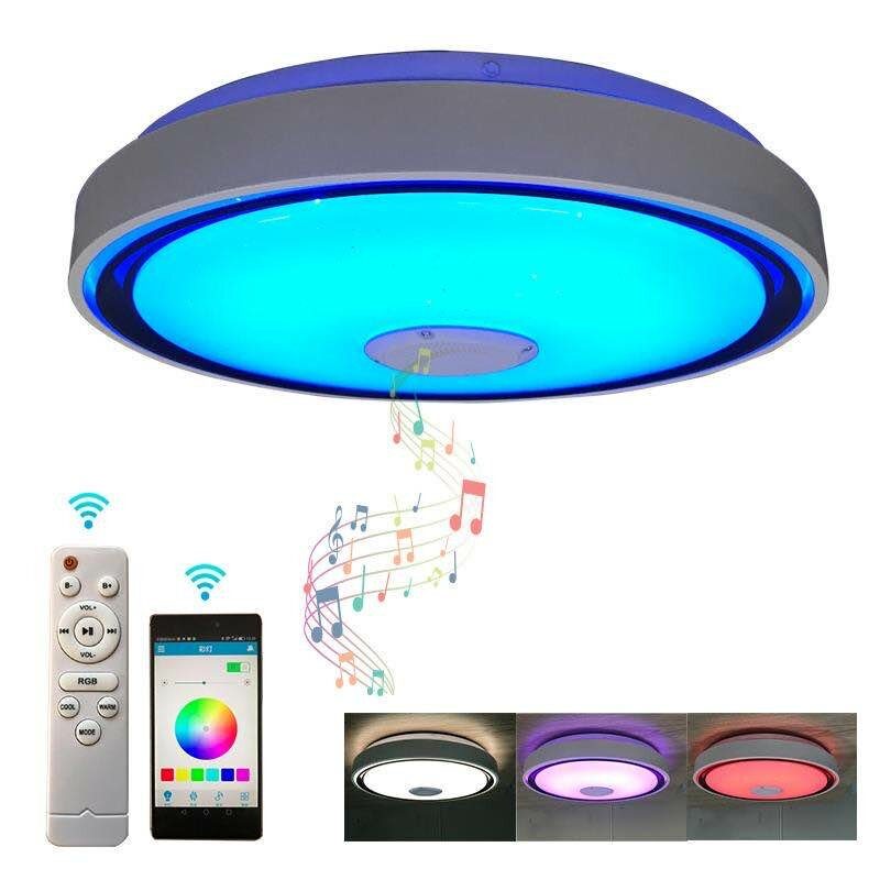 36w/60w 110/220v 40cm Led Rgb Zene Mennyezeti Lámpa Wifi App Távirányító Otthoni Hálószoba Intelligens