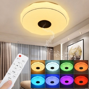 36w/60w 34cm Modern Led Zene Mennyezeti Lámpa Rgb Bluetooth Hangszóró Lefelé App+távirányító