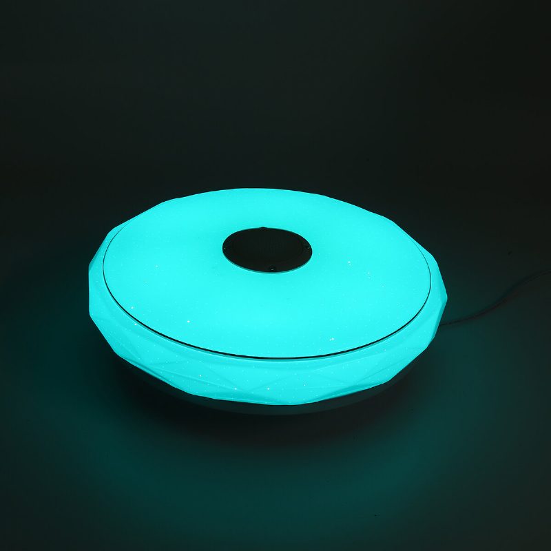 36w/60w 40cm Modern Led Zene Mennyezeti Lámpa Rgb Bluetooth Hangszóró Lefelé App+távirányító