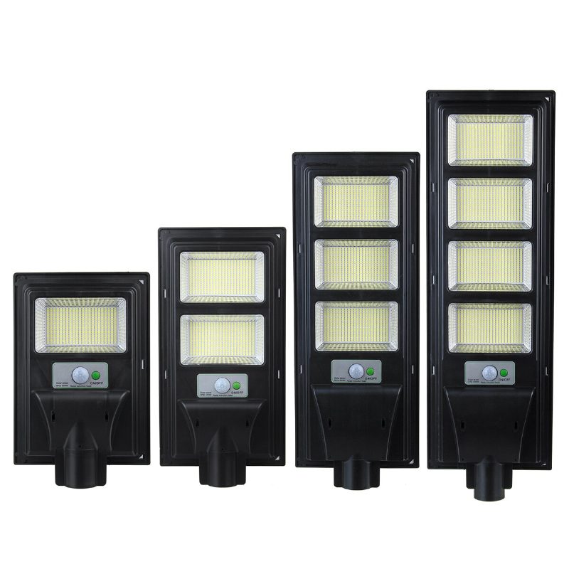 374/748/1122/1496 Led Solar Pir Motion Power Panel Lámpa Kültéri Utcai Fali Indukciós