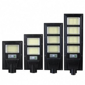 374/748/1122/1496 Led Solar Pir Motion Power Panel Lámpa Kültéri Utcai Fali Indukciós