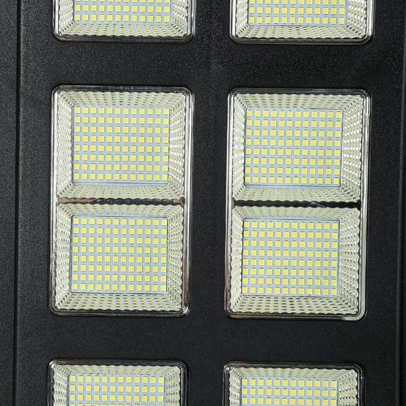 3800 W 1152 Led Napelemes Utcai Fény Mozgásérzékelő Kültéri Kerti Fali Lámpa + Távirányító