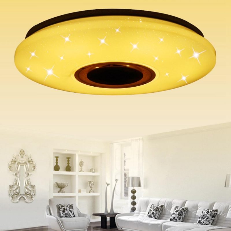 48w 102 Led Rgbw Csillagfény Mennyezeti Lámpa Zenelámpa Bluetooth Szalon Hálószoba App Control Ac85-265v