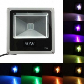 50 W Rgb Led Lámpa Távirányítós Kültéri Mosókerti Lámpával