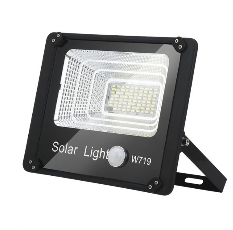 50w 80w 120w Kültéri Napelemes Pir Mozgásérzékelő Kerti Reflektor Led Távirányító Biztonsági Lámpa