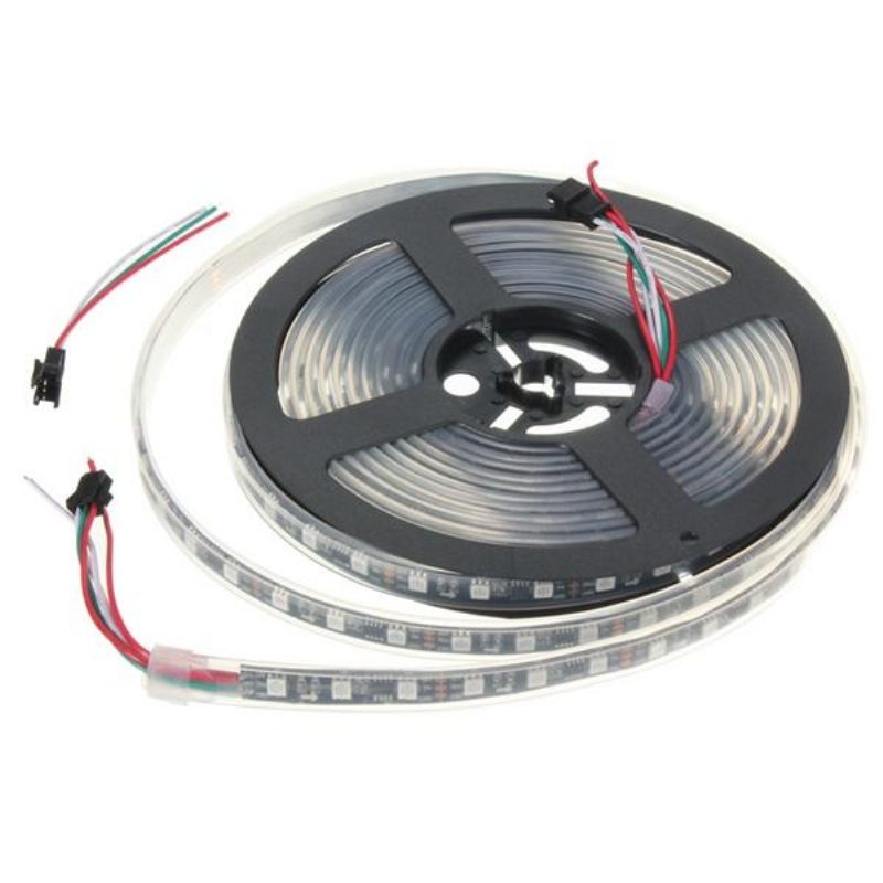 5m 57.5w Dc 12v Vízálló Ip67 Ws2811 300 Smd 5050 Led Rgb Cserélhető Rugalmas Szalaglámpa