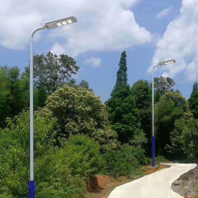 60 W 180 Led Napenergiával Működő Lámpa Pir Mozgásérzékelős Kültéri Kerti Utcai Útkerthez