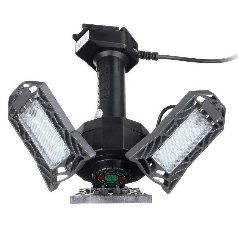 60w 80w Led Garázsbolt Work Flood Light Otthoni Mennyezeti Lámpatest Deformálható Lámpa Ac85-265v