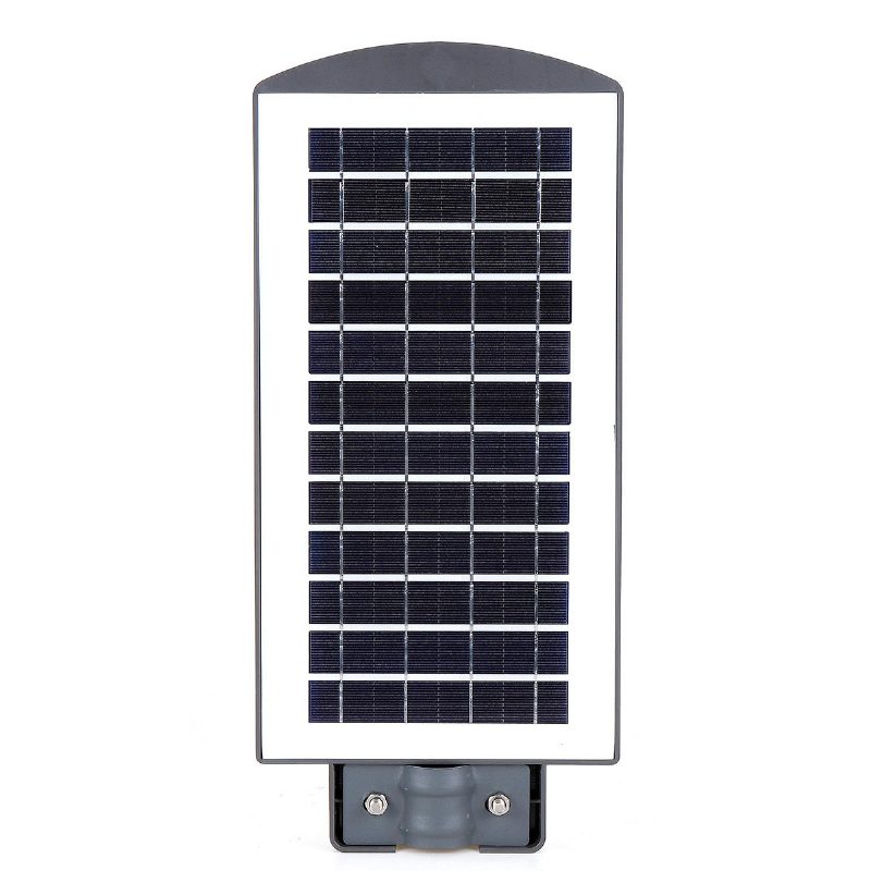 80 W Solar Street Light Mozgás + Fényérzékelő Led Kültéri Kerti Fali Lámpa A Park Garden Courtyard Utcai Sétányhoz (pólus Nélkül)