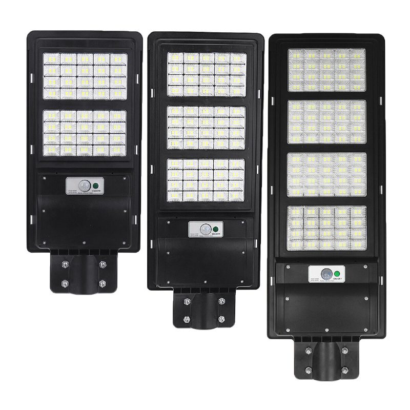 90/120/150w 160/240/320led Solar Street Light Pir Mozgásérzékelős Fali Lámpa Távirányítóval