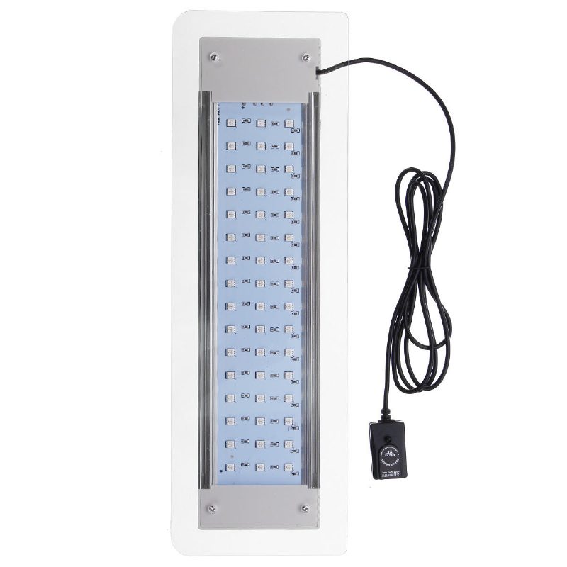 9.5 W-os 48 Led Rgb Távirányítós Akváriumi Lámpa 40-56 cm-es Akváriumhoz