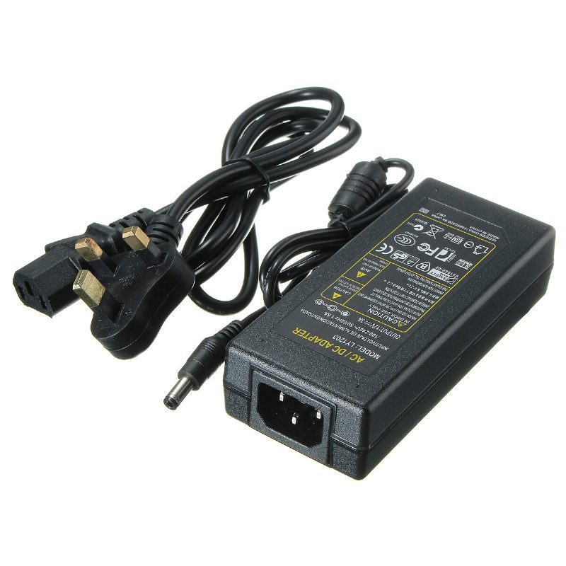 Ac 100-240v Dc 12v 3a 36w Tápegység Adapter Led Szalaghoz