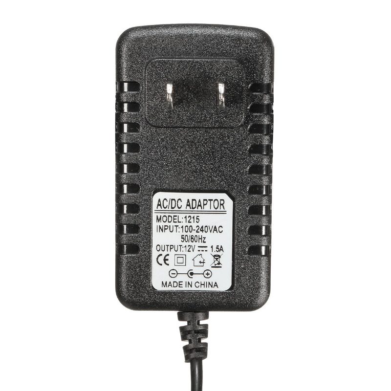 Ac 100-240v To Dc 12v Adapter Tápegység Transzformátor Usa Csatlakozó Led Szalaglámpához