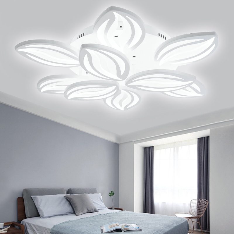 Ac110-220v 10800lm 990led Mennyezeti Lámpa Fehér Fényű Távirányítós Hálószoba