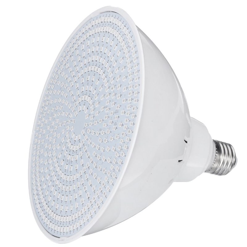 Ac12v/120v E27 35w Led Úszómedence Világítás Ip68 Rgb Víz Alatti Lámpa + Távirányító