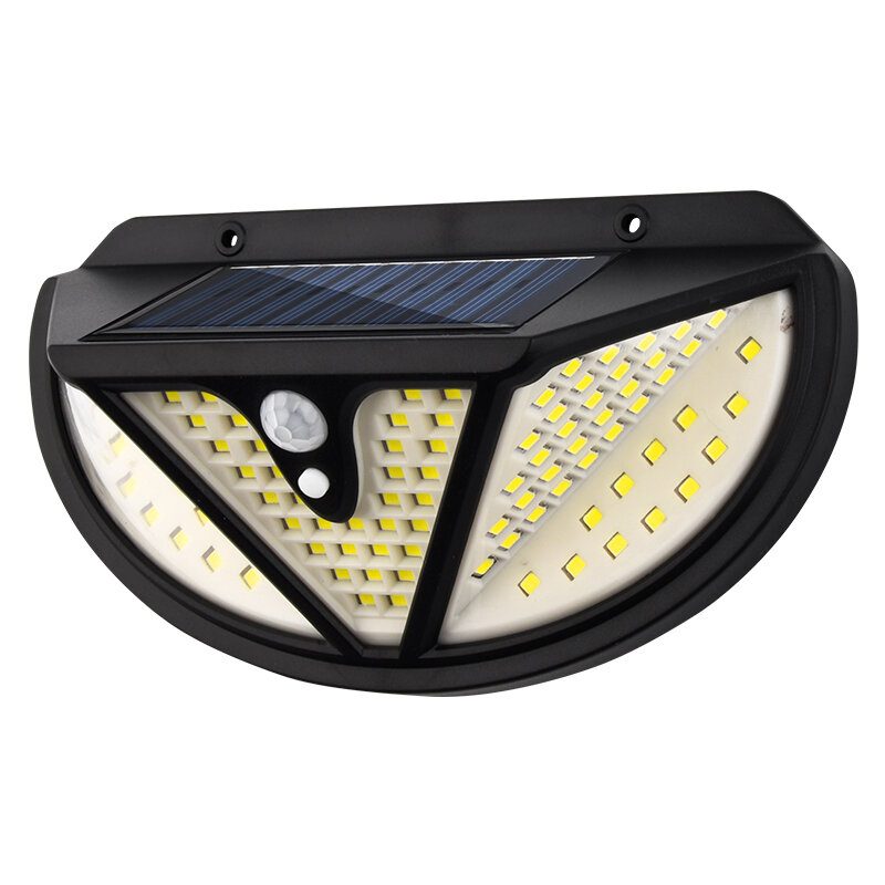 Arilux 118smd/ 117cob Led Szoláris Fény Emberi Test Indukciós Mozgásérzékelő Fali Lámpa Kültéri Vízálló Ip65