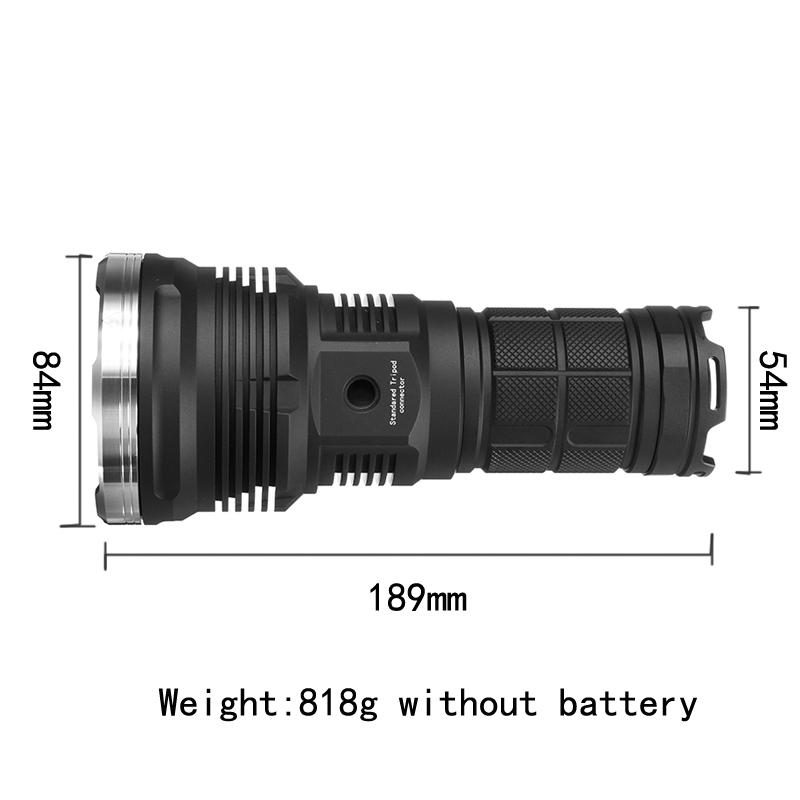 Astrolux Mf02 Xhp35 Hi 3000lm Cw Nagy Hatótávolságú Kereső Led Zseblámpa 1587m