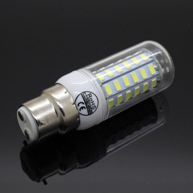 B22 5w 6w 7w 8w 10w 12w Ultra Bright Smd5730 Led Kukorica Izzó Lámpa Csillár Ac110v