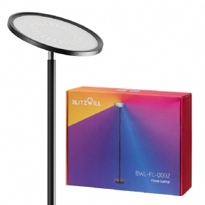 Blitzwill Bwl-fl-0002 25w 2700k~6500k+rgb Intelligens Állólámpa Fokozatmentesen Szabályozható 2000lm-ig App Control A Hangvezérlés Működik A Google Assistant Alexa Ac100-240v Segítségével