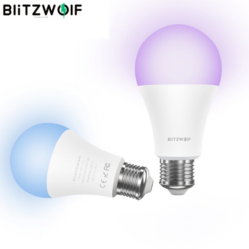 Bw-lt21 Rgbww 10w E27 App Intelligens Led-es Izzó Az Amazon Alexa Google Assistant Ac100-240v Segítségével