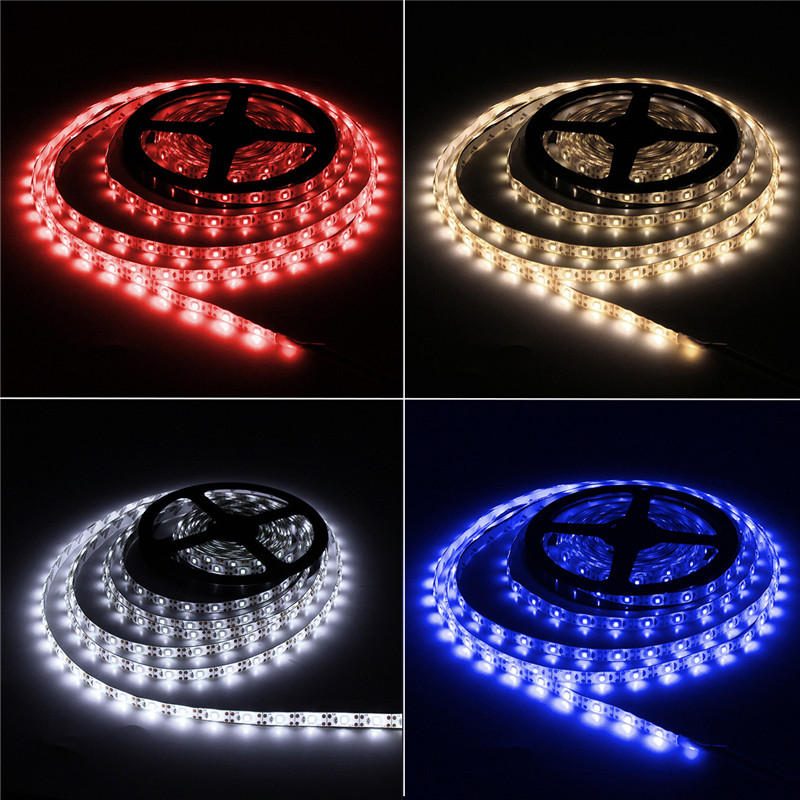 Dc5v 5m Usb 2835 Smd Tiszta Fehér Meleg Piros Kék Vízálló Led Szalagos Tv Háttérvilágítás