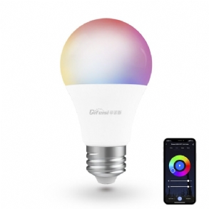 Difeisi Dfs-ac-0001 E26 9w Wifi A19 Rgb+cct Smart Bulb 810lm Ac100-130v Működik Az Alexával És A Google Asszisztenssel