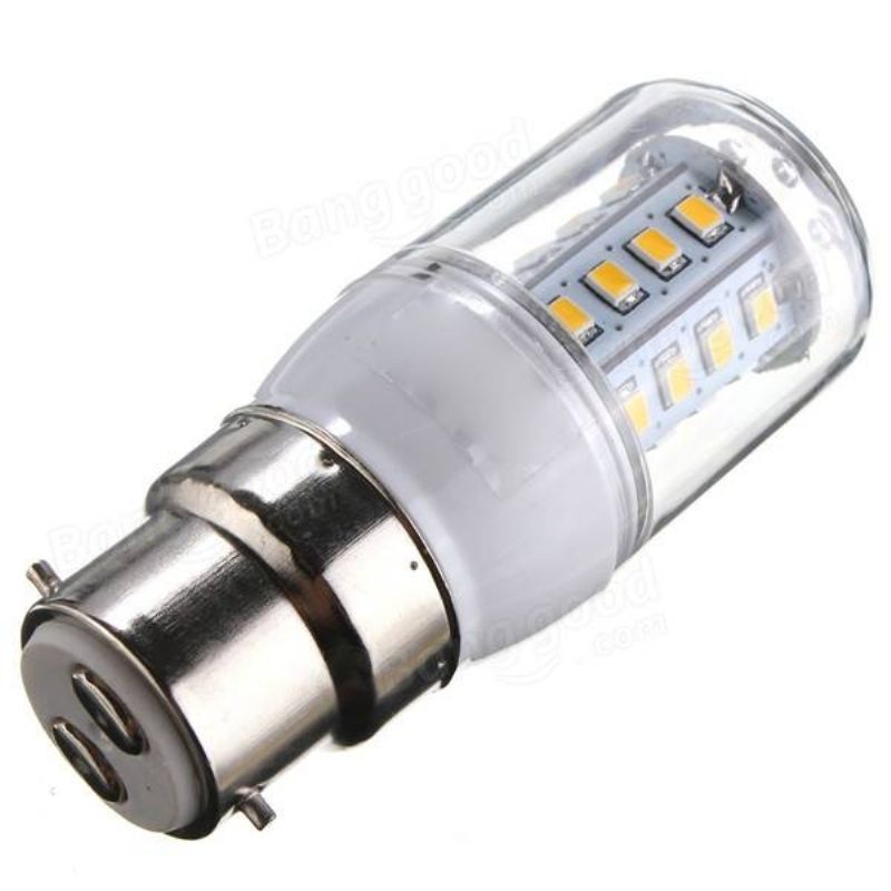 E27/e14/g9/gu10/b22 3.3w 30 Smd 2835 Led Kukorica Izzó Meleg Fehér/fehér 110v