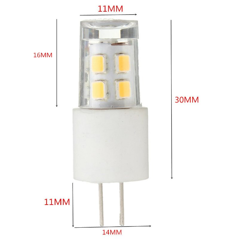 Kingso G4 1.5 W Led Halogén Izzó Csere Meleg Fehér 2800-3200k 150lm Nem Szabályozható 13 Smd 2835 Omni Direction Bi-pin Lámpa 360 Fokos Sugárzási Szög Energiatakarékos Ac Dc 12v