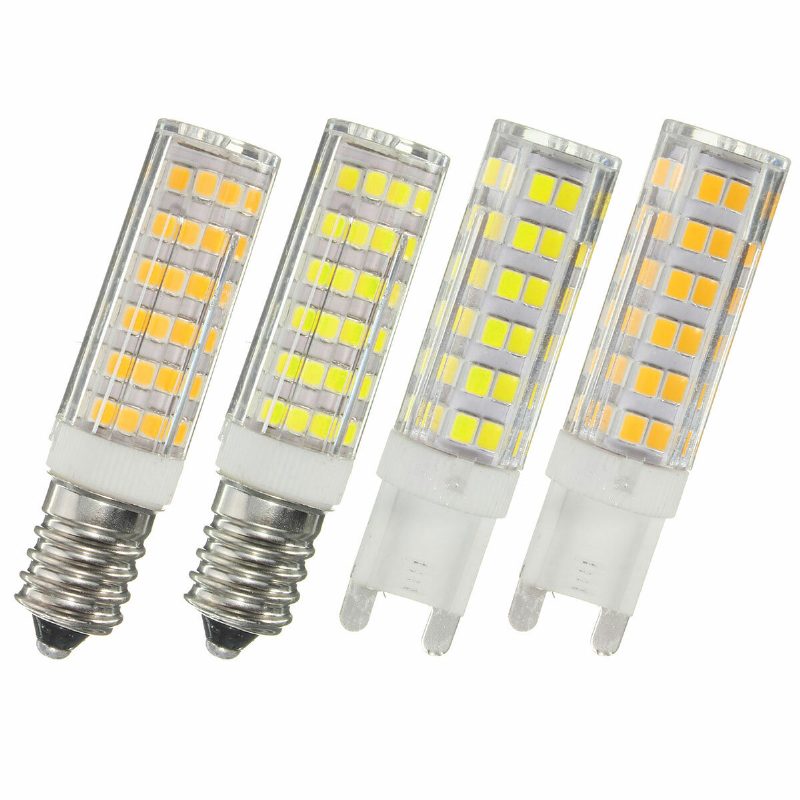 Kingso G9 E14 5.8w 220v Led Halogén Izzó 550lm Nem Szabályozható 76smd 2835 Lámpa 360°