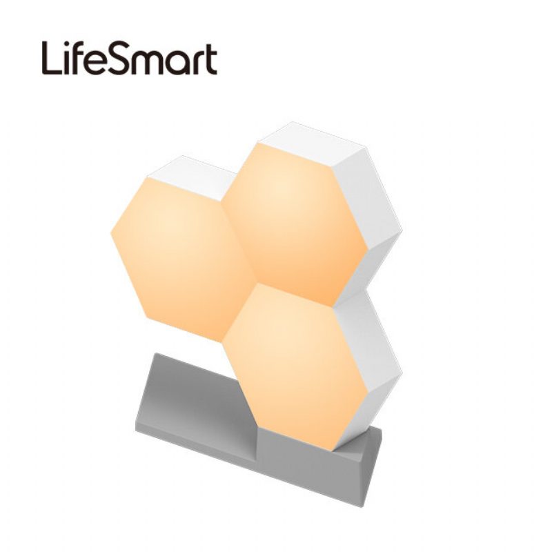 Lifesmart Cololight Led Quantum Light Intelligens Geometria Barkácslámpa Összeszerelése Wifi Munkavégzés A Google Assistant Alexa App Smart Control Segítségével