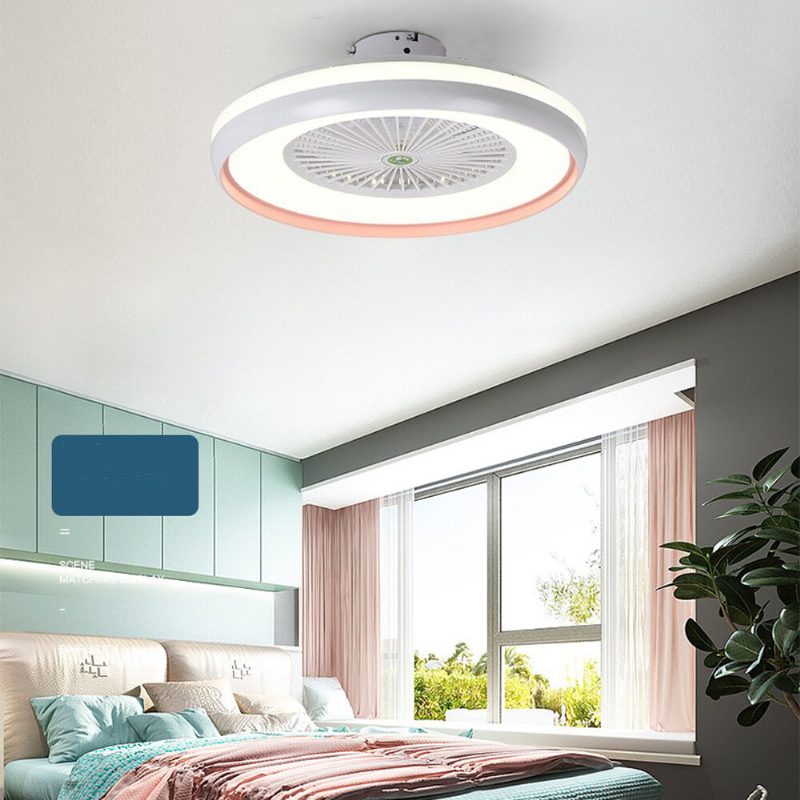 Mennyezeti Ventilátor Világítással Led Lámpával Fokozatmentesen Szabályozható Szélsebességű Távirányító Elem Nélkül Modern Led Lámpa Hálószoba Nappali Étkezőbe