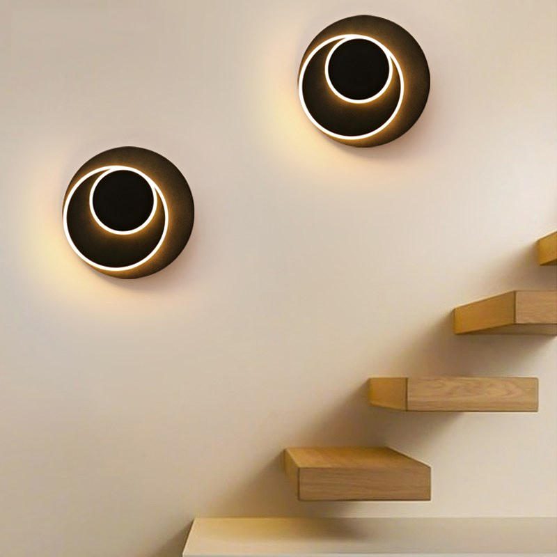 Modern 300°-ban Forgatható Led-es Fali Lámpa Sconce Light Hotel Hálószoba Éjjeli Folyosó