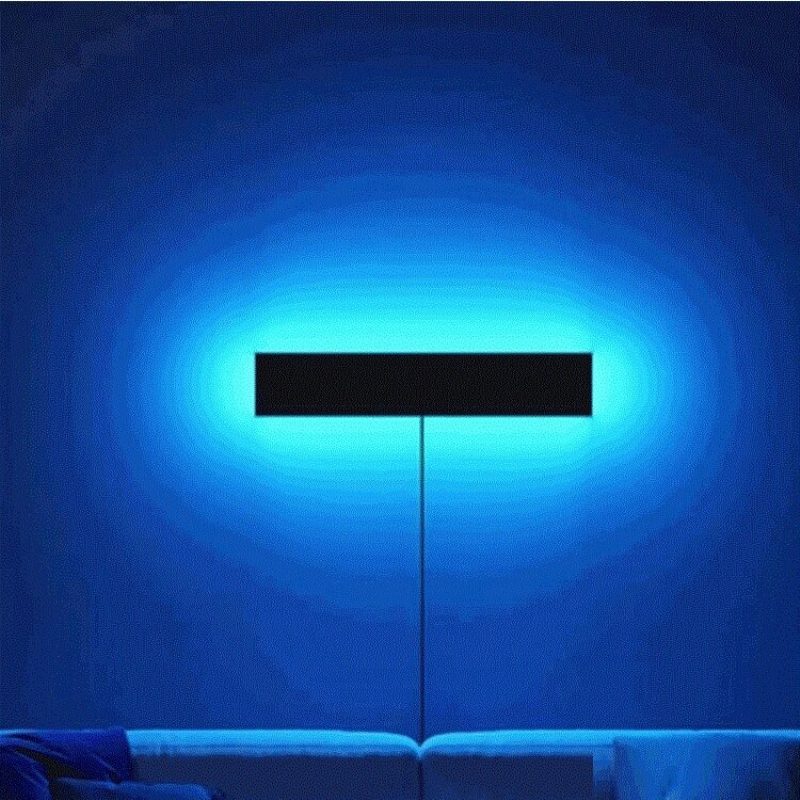 Modern Minimalista Rgb Led Symphony Fali Lámpa Hálószoba Nappali Éjjeli Hangulatú Távirányítóval