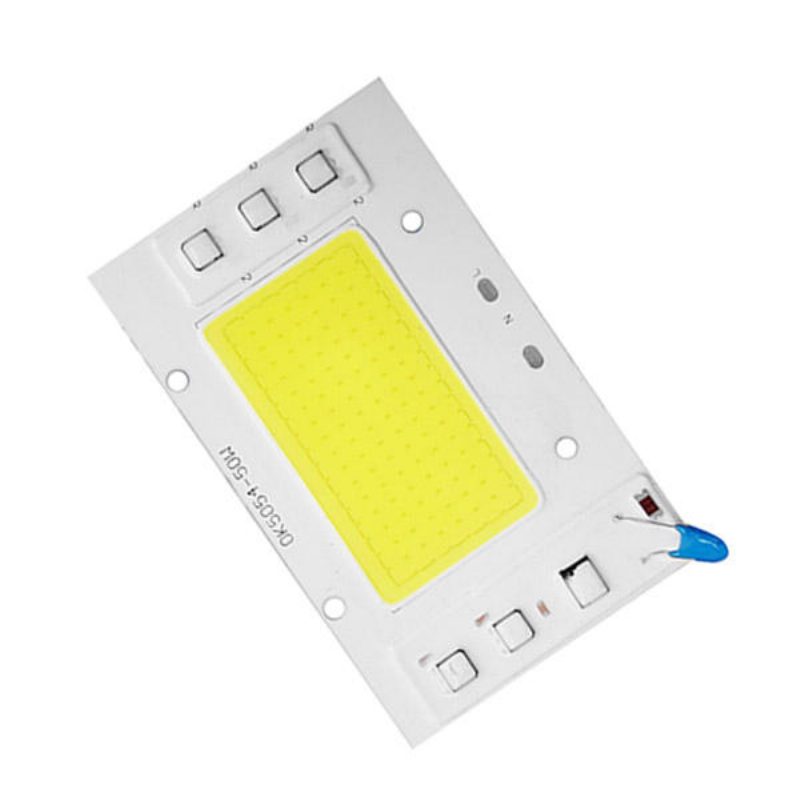 Nagy Teljesítményű Ac220v 50w Fehér/meleg Fehér Cob Led Lámpa Chip Barkácsolás Reflektorhoz