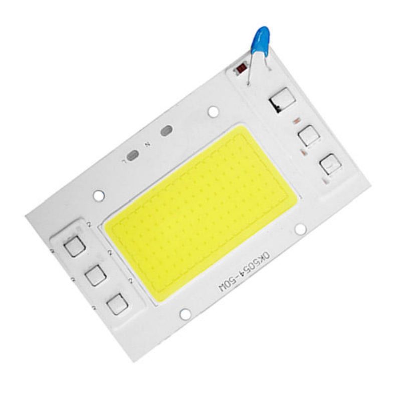 Nagy Teljesítményű Ac220v 50w Fehér/meleg Fehér Cob Led Lámpa Chip Barkácsolás Reflektorhoz