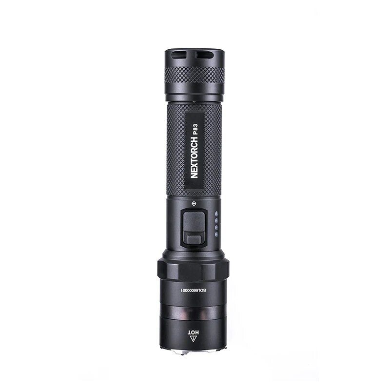 Nextorch P83 Többfényforrású Egylépcsős Strobe Taktikai Zseblámpa 1300lm 280m Nagy Teljesítményű 18650 Type-c Usb Újratölthető Led